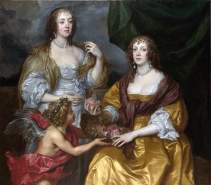 Lady Elizabeth Thimbelby and her Sister Viscountess Andover